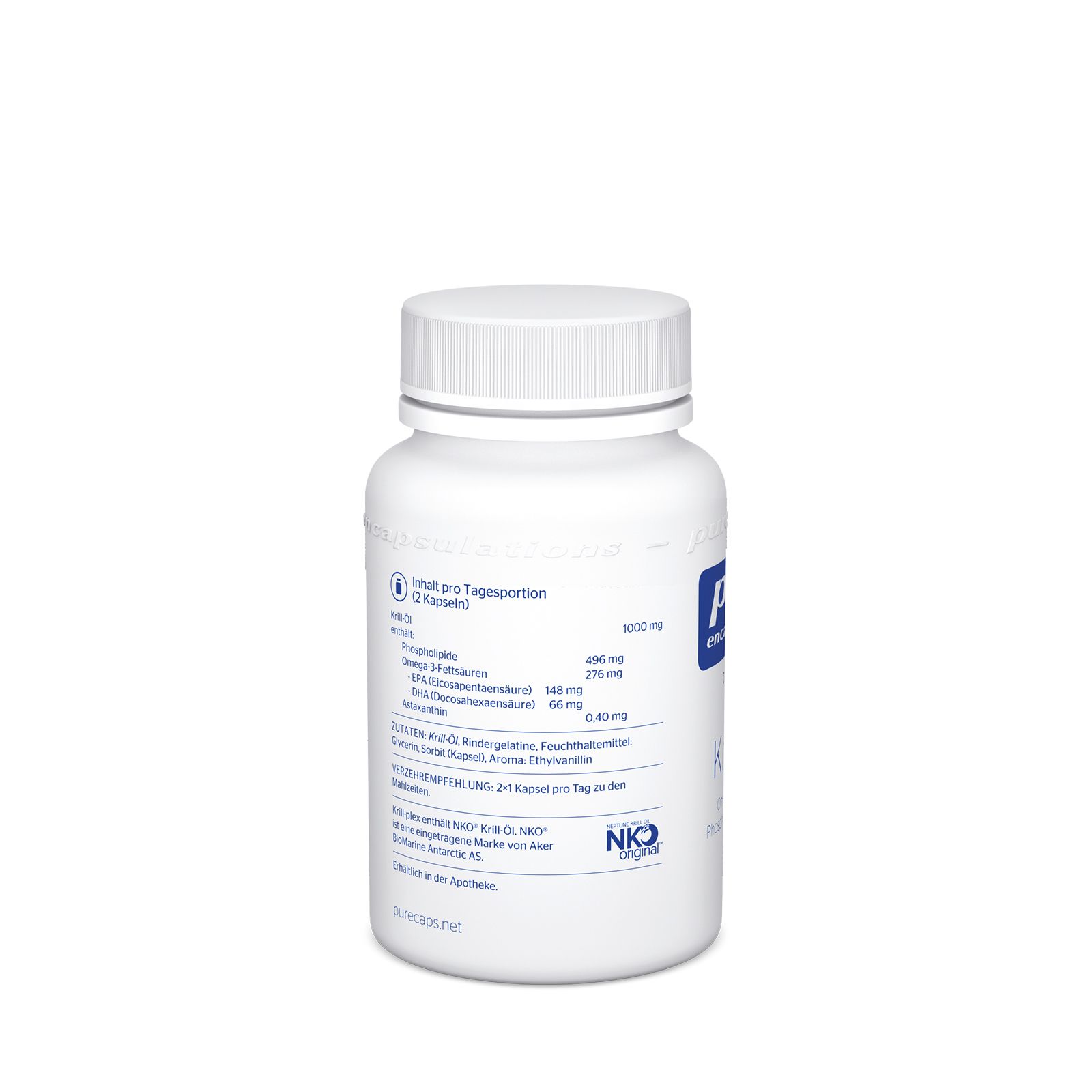 pure encapsulations® Krill-plex Kapseln