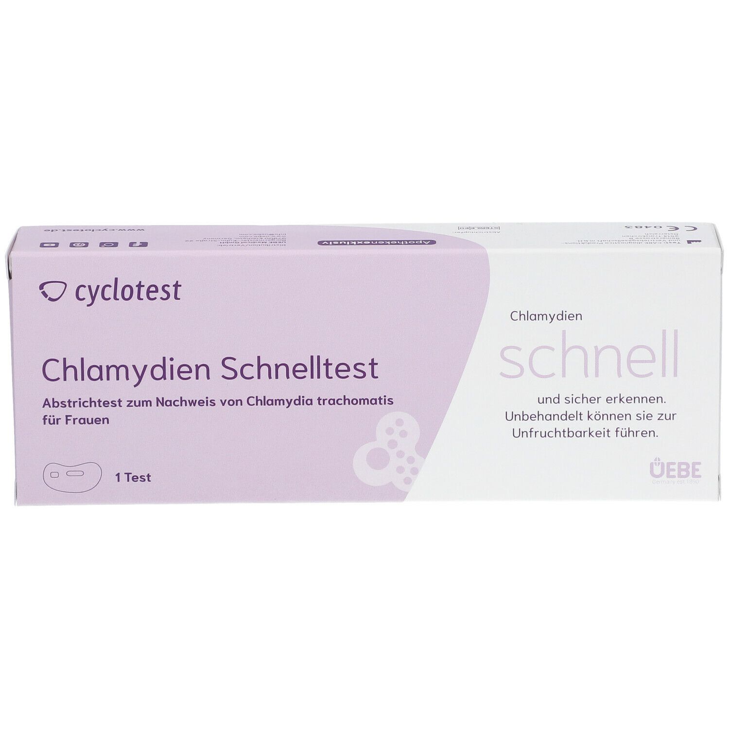 Cyclotest® Test rapide de dépistage chlamydia Femme