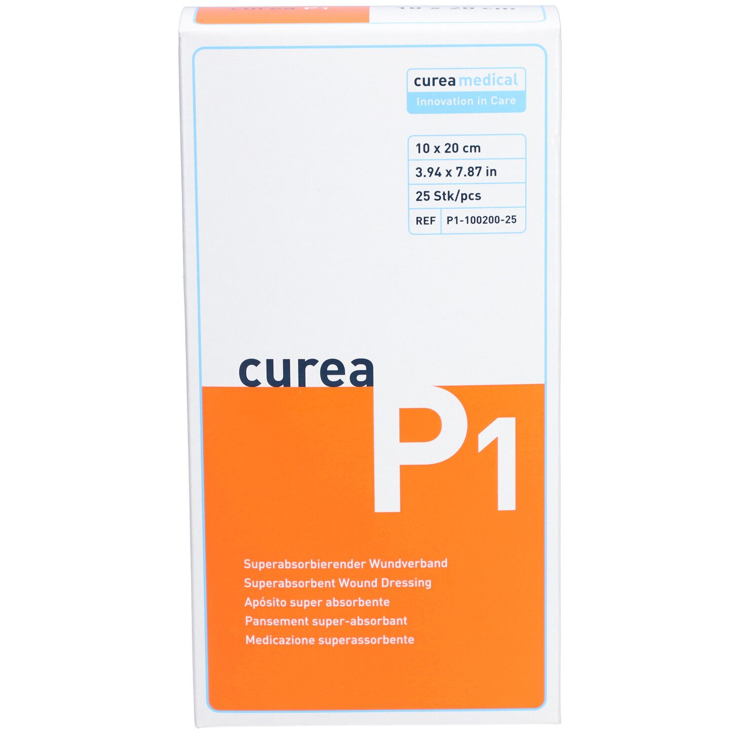 curea P1 Superabsorbierender Wundverband 10 x 20 cm
