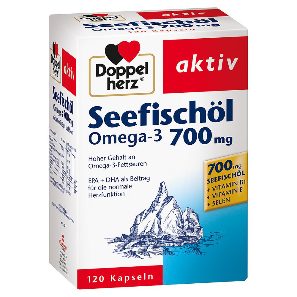 Doppelherz® aktiv Huile de poisson de mer