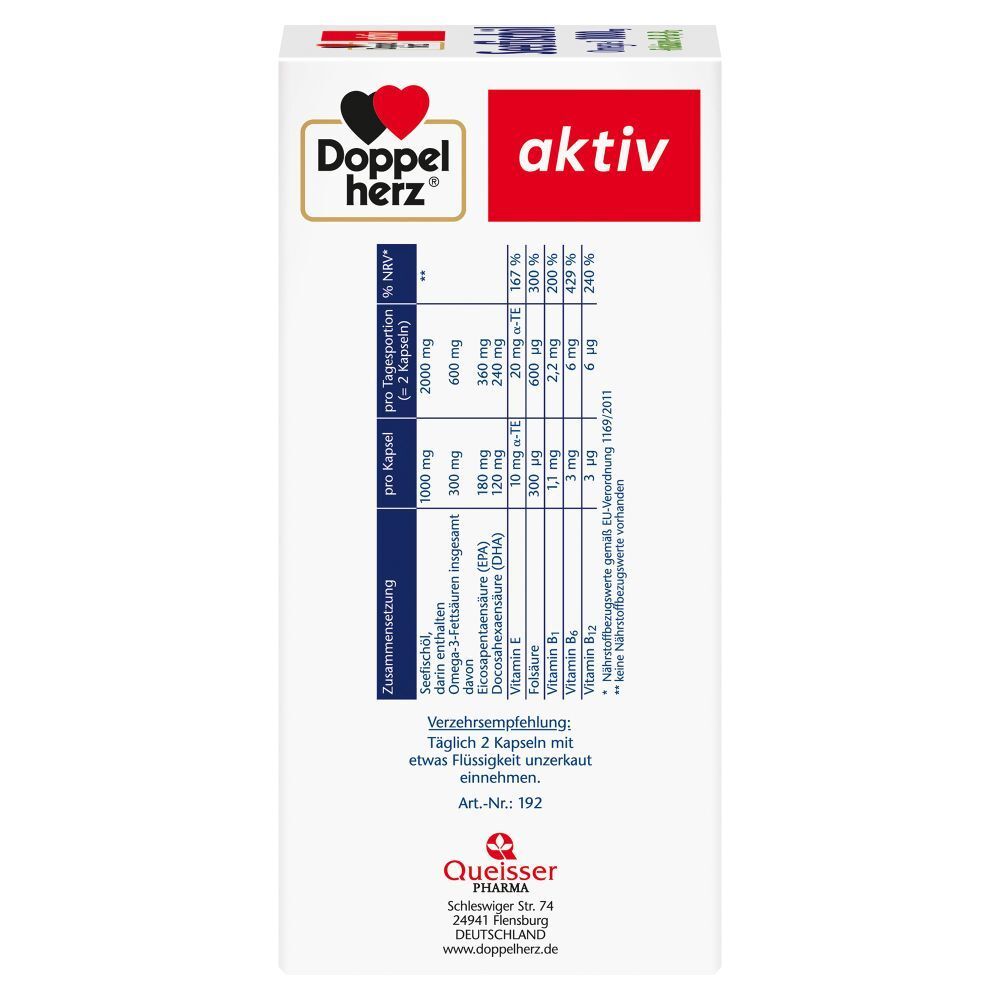 Doppelherz® aktiv Huile poisson 1000 mg