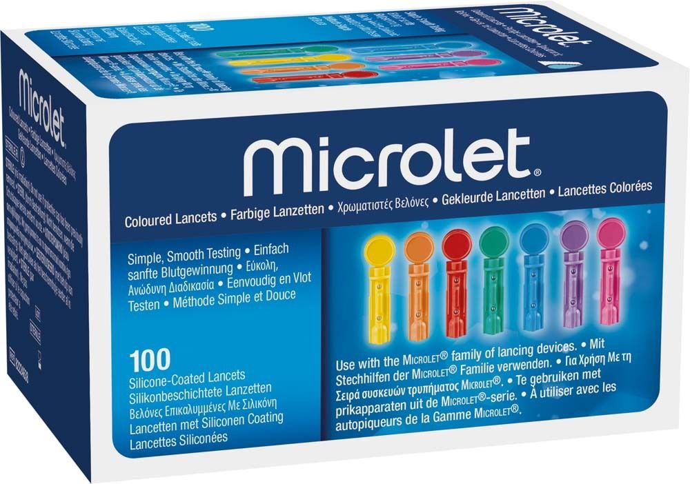 Microlet® Lanzetten farbig