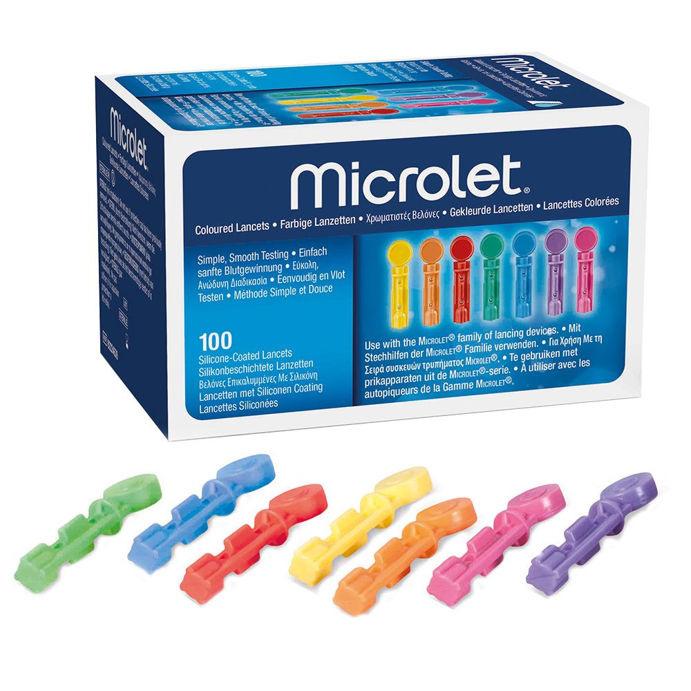 Microlet® Lanzetten farbig