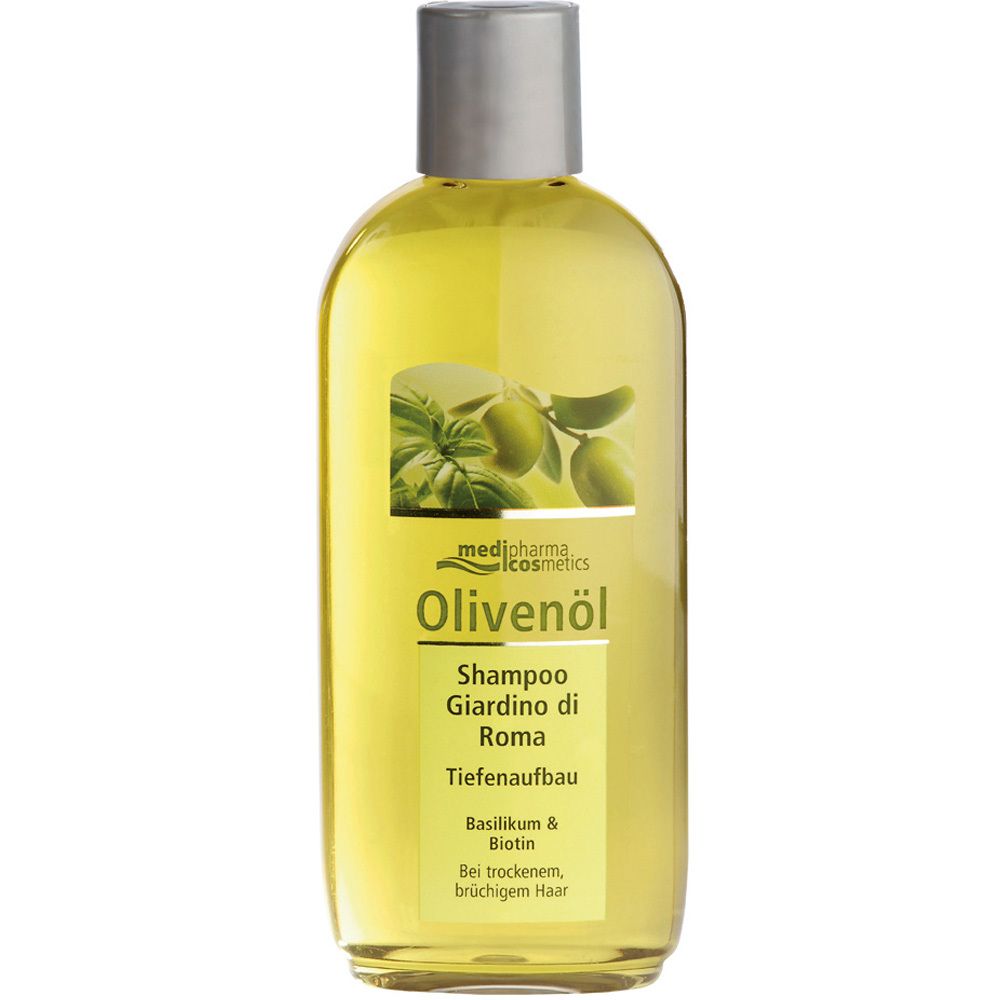 medipharma cosmetics Olivenöl Shampoo Giardino di Roma, Tiefenaufbau