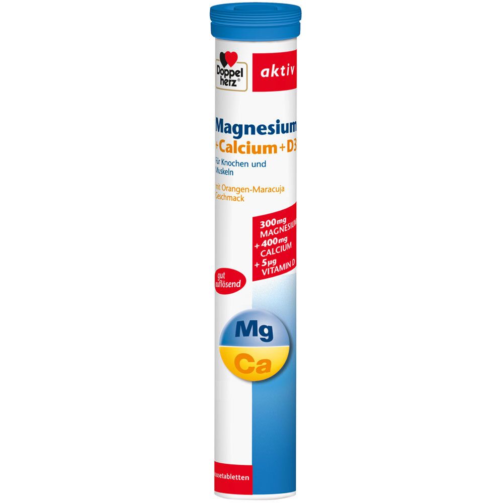 Doppelherz® aktiv Magnesium + Calcium + D3