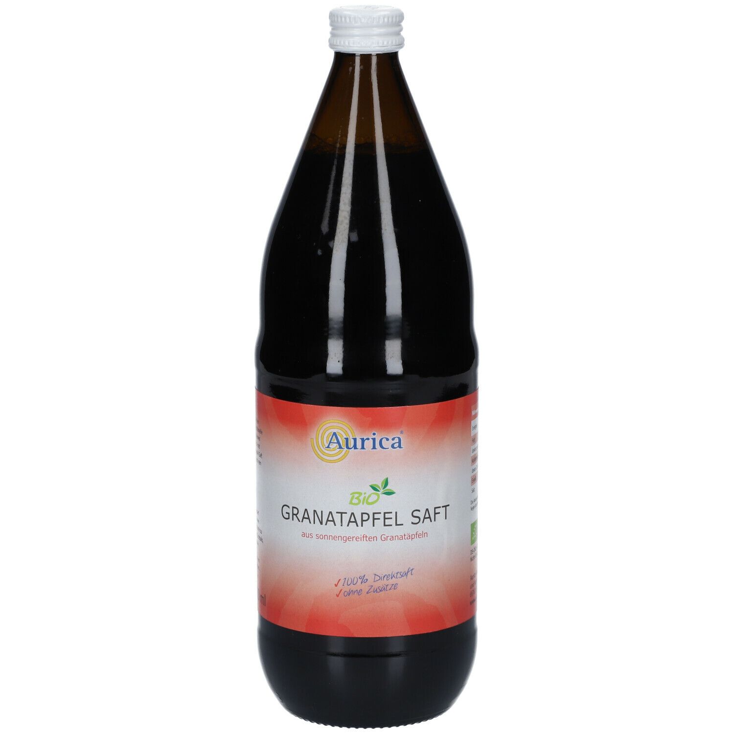 Aurica® Bio Granatapfel Saft