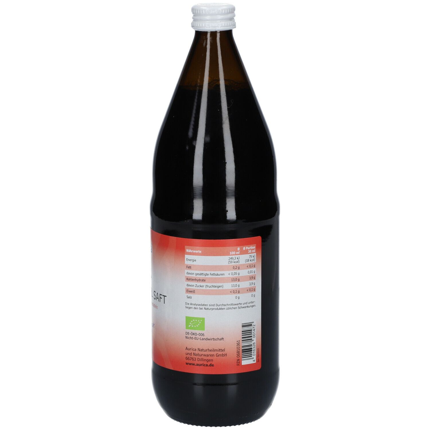 Aurica® Bio Granatapfel Saft