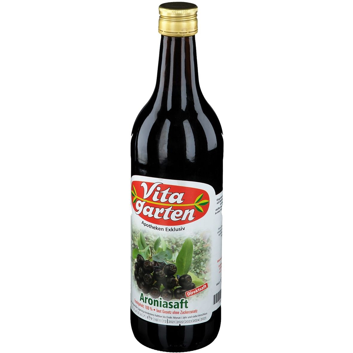 VITAGARTEN Jus d'aronia