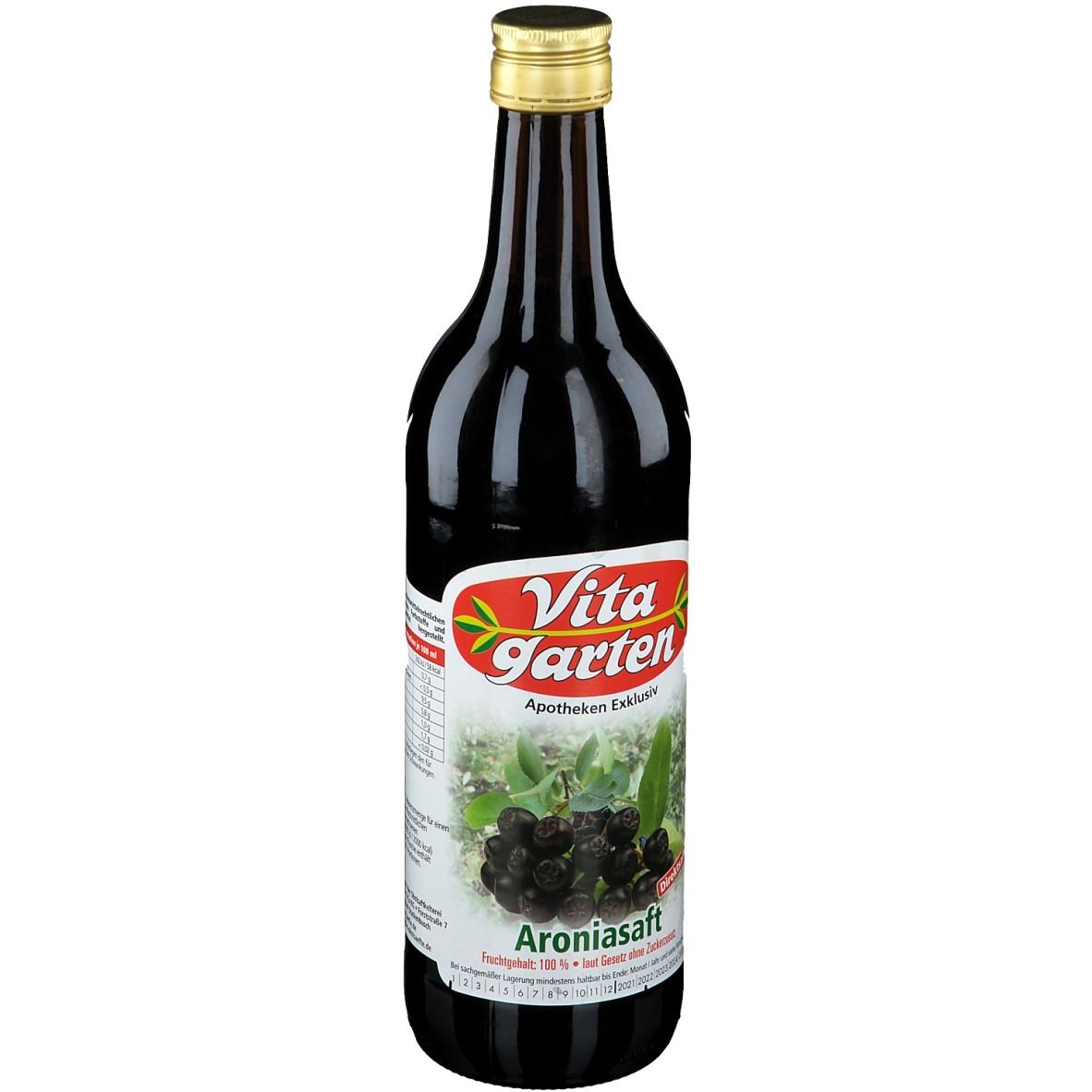 VITAGARTEN Jus d'aronia