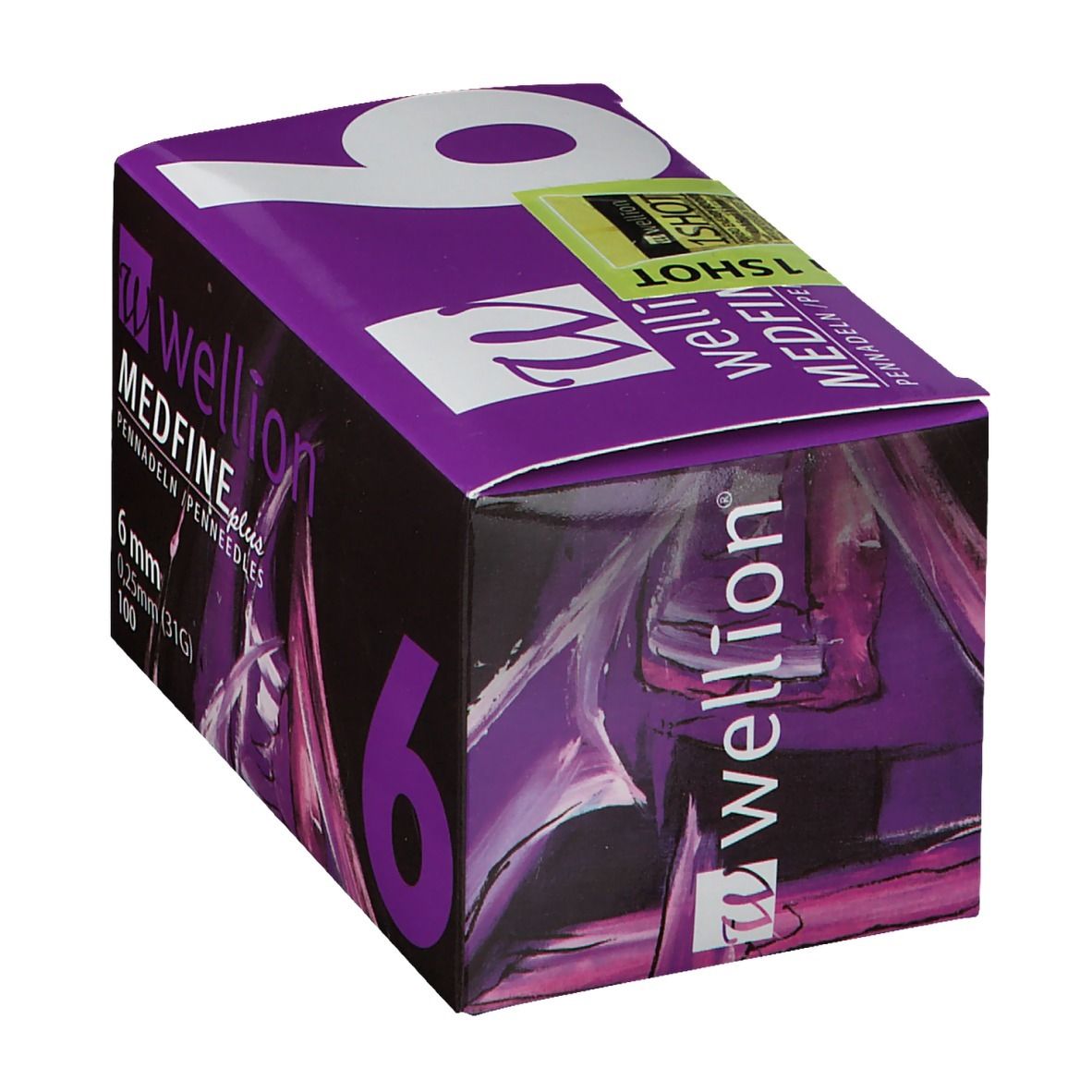 Wellion Medfine Plus Aiguilles pour stylos 6 mm