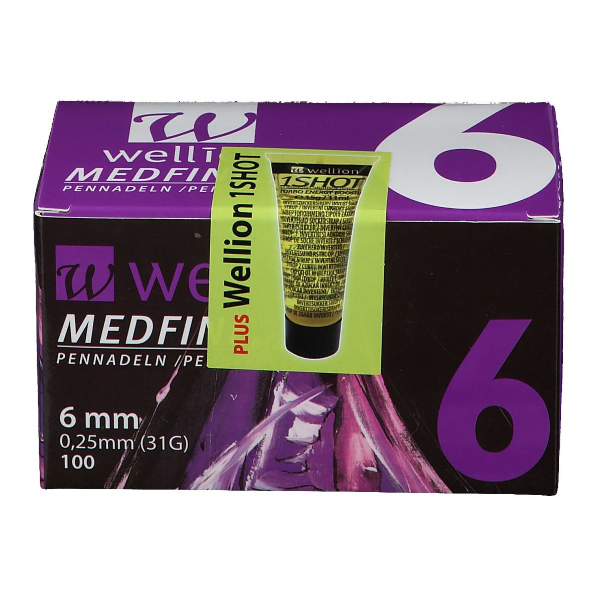 Wellion Medfine Plus Aiguilles pour stylos 6 mm