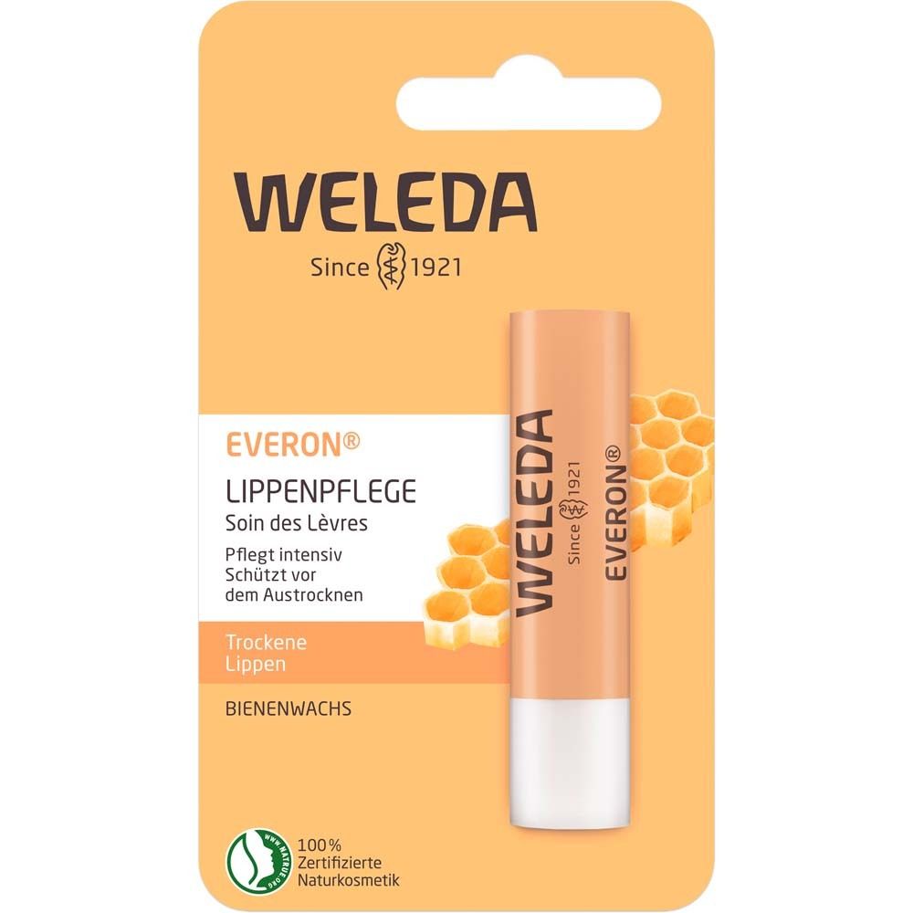 Weleda Everon Lippenpflege - Pflegt und schützt trockene Lippen ganz natürlich