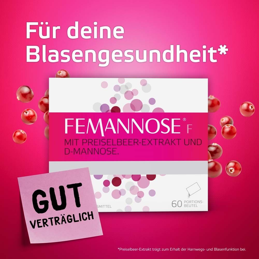 FEMANNOSE® F Trinkgranulat 60 St.