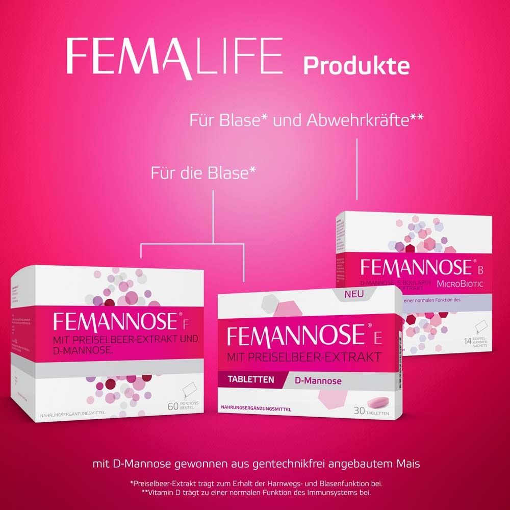 FEMANNOSE® F Trinkgranulat 60 St.