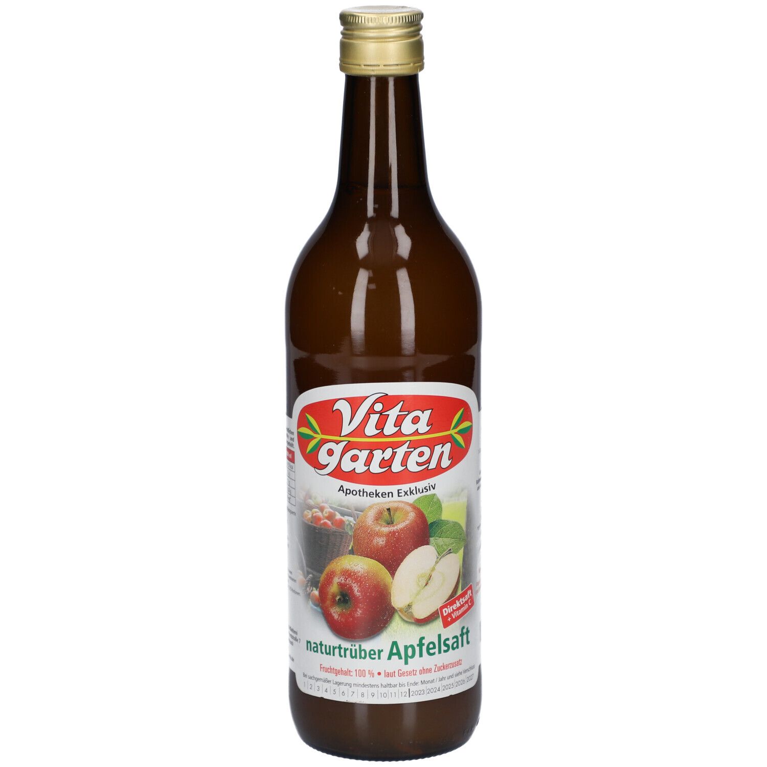 Vitagarten Apfelsaft naturtrüb