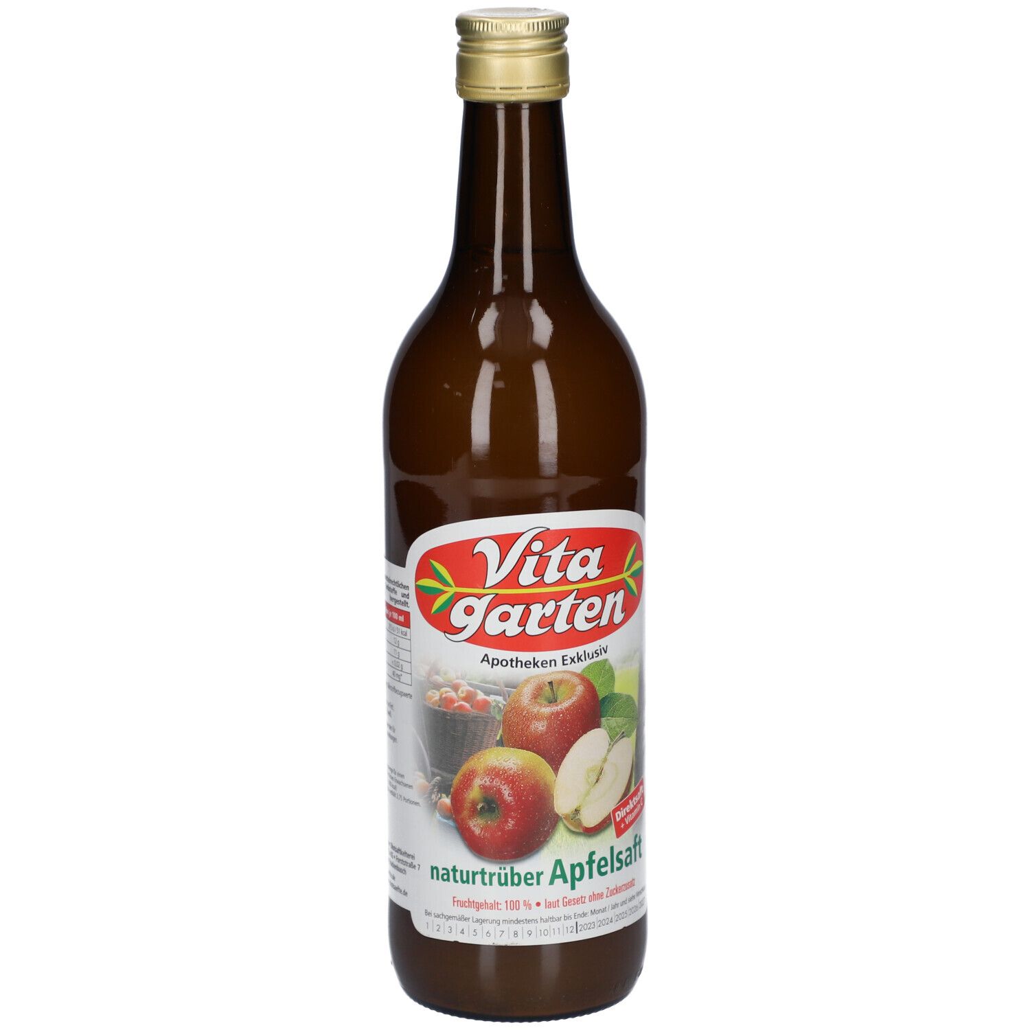 VITAGARTEN Jus de pomme nature