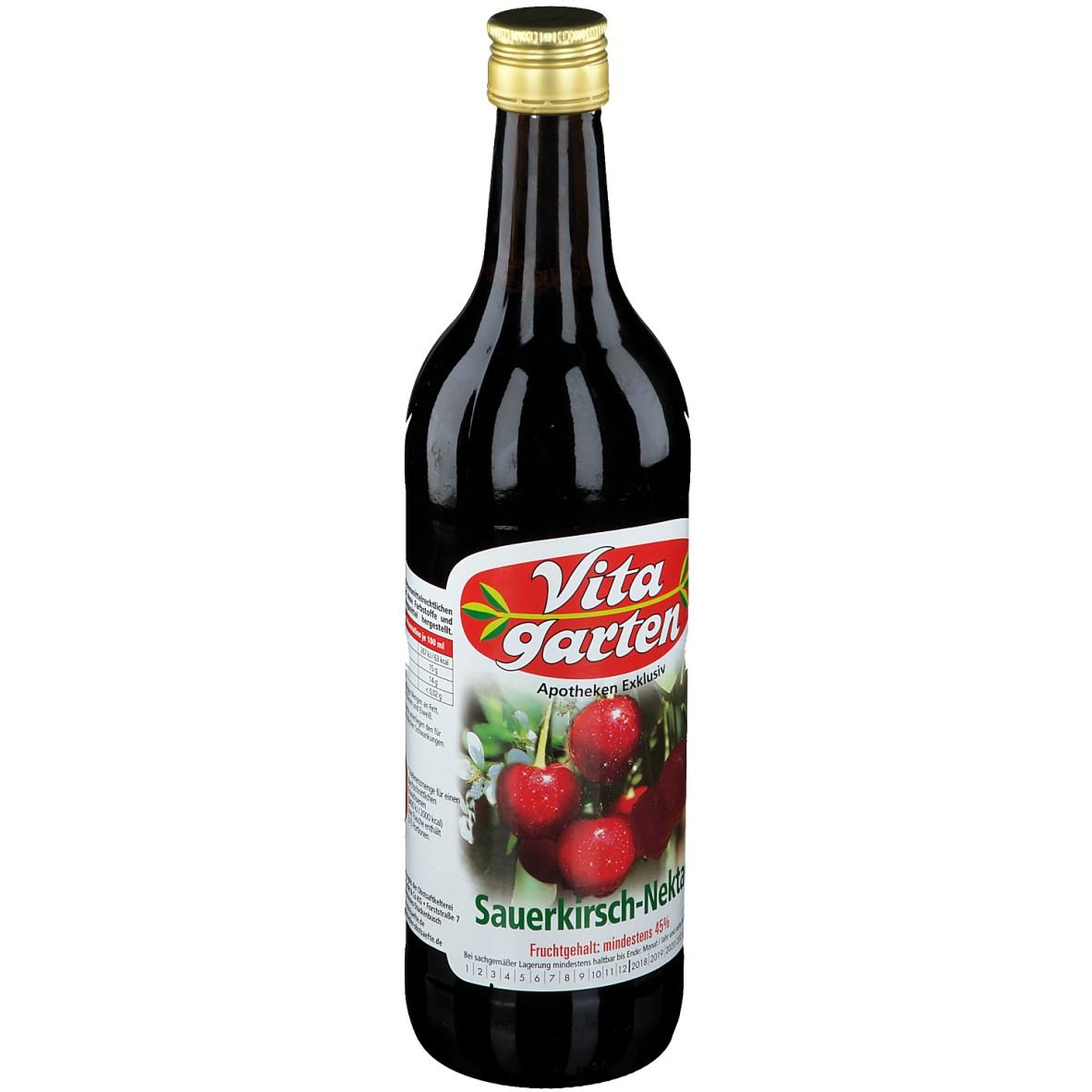 VITAGARTEN nectar de griottes