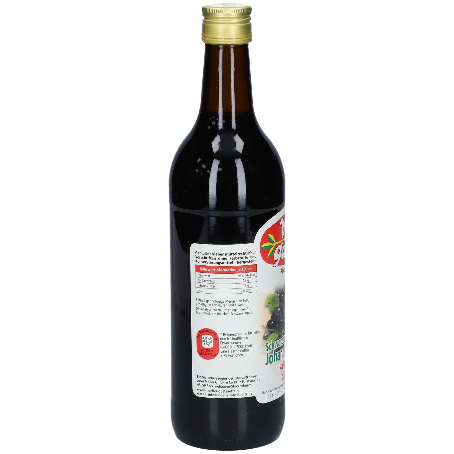 VITAGARTEN nectar diététique de cassis