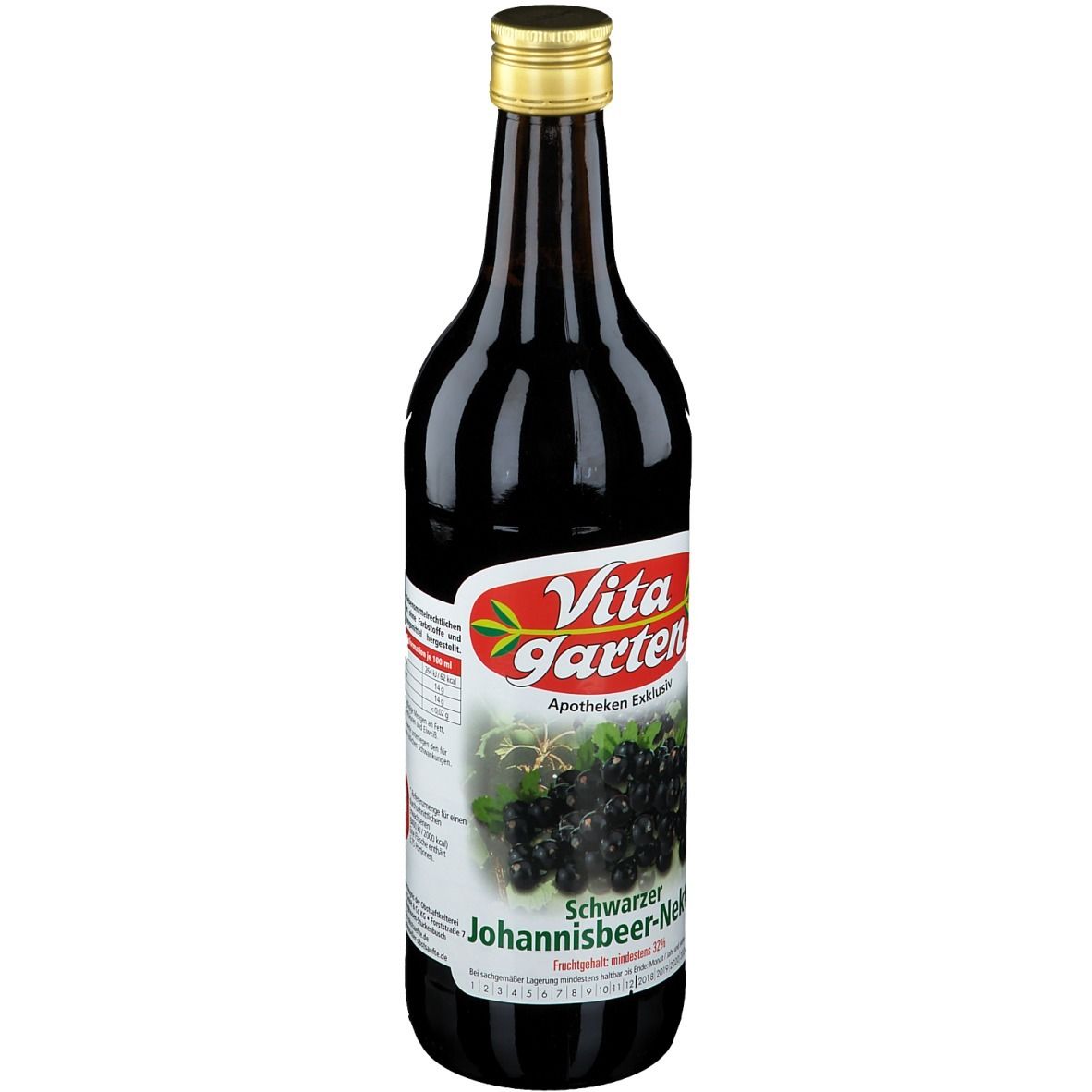 VITAGARTEN nectar de cassis