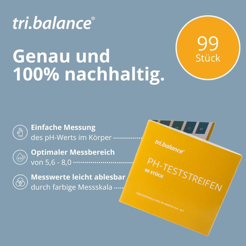 tri.balance® pH-Teststreifen