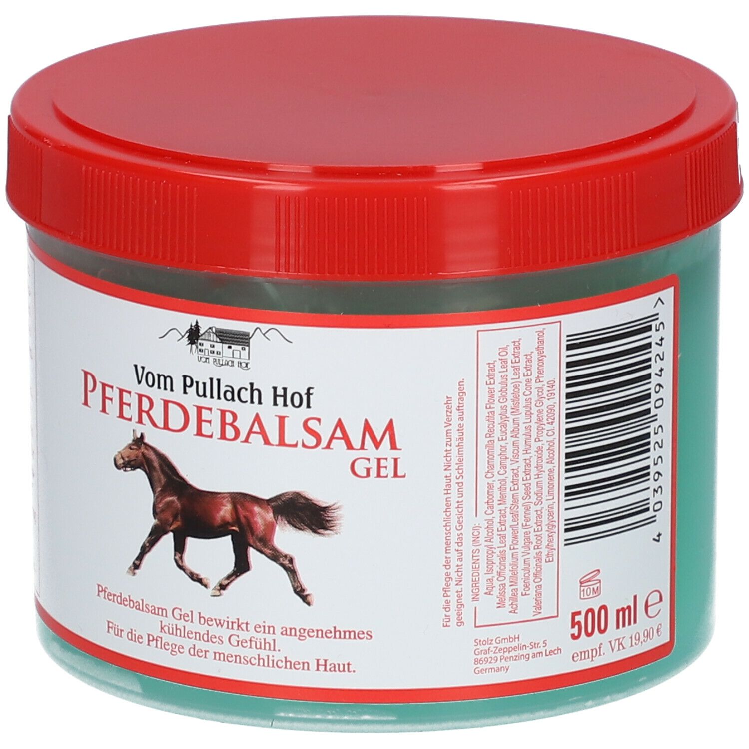 Vom Pullach Hof Baume pour chevaux Gel