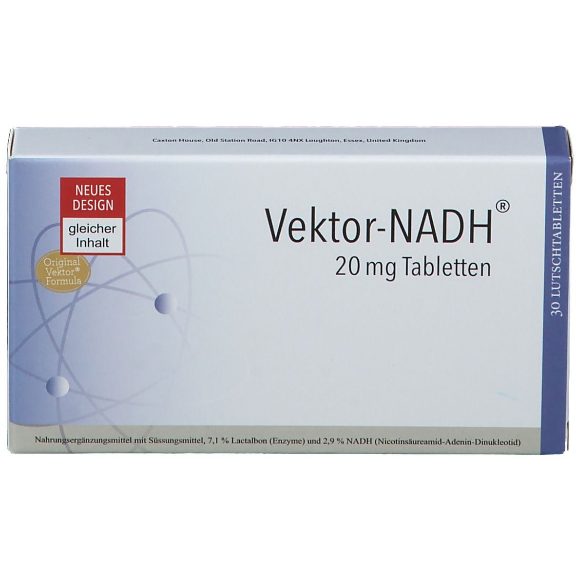 Vektor NADH® 20 mg comprimés à sucer