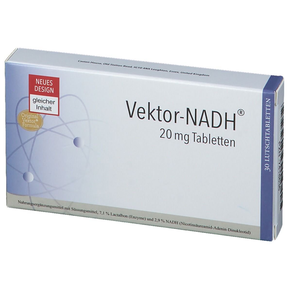 Vektor NADH® 20 mg comprimés à sucer