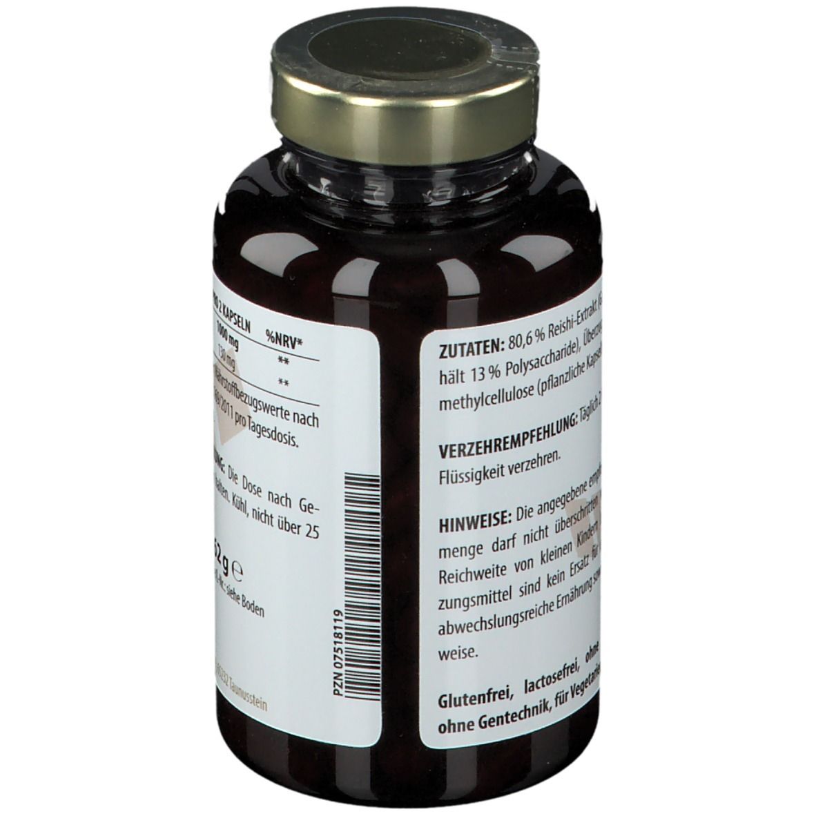 Reishi extract 500 mg
