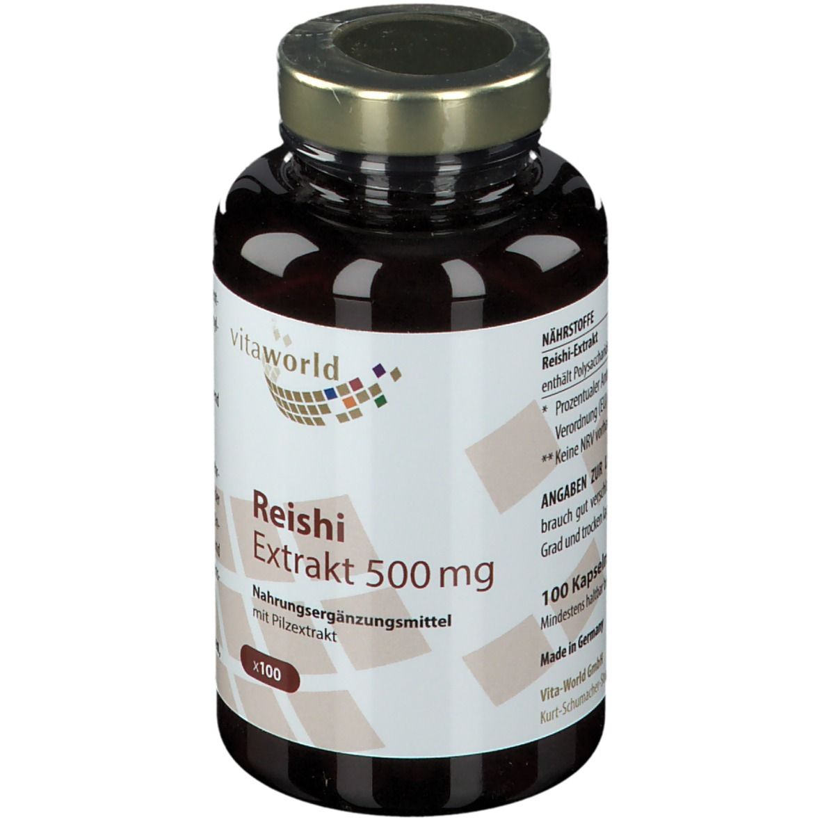Reishi extract 500 mg