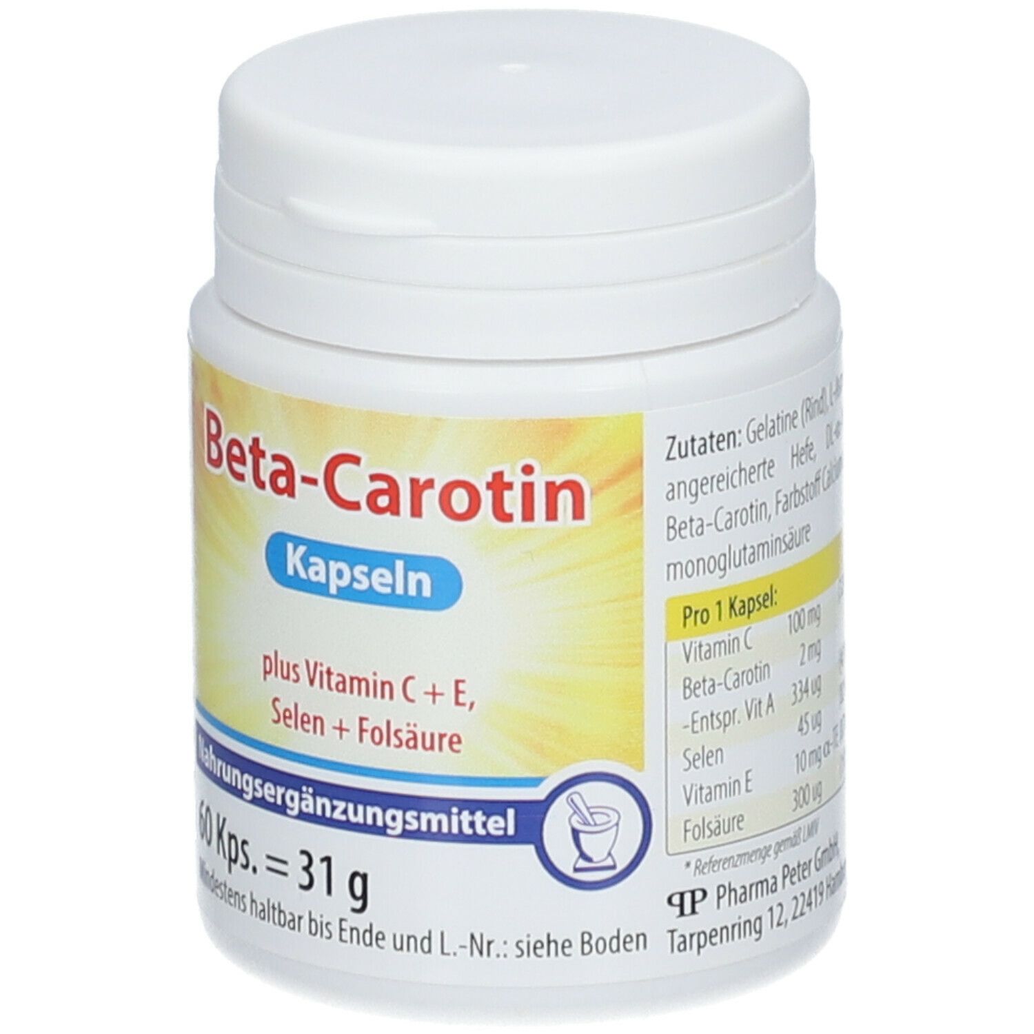 Canea Pharma Bêta carotène