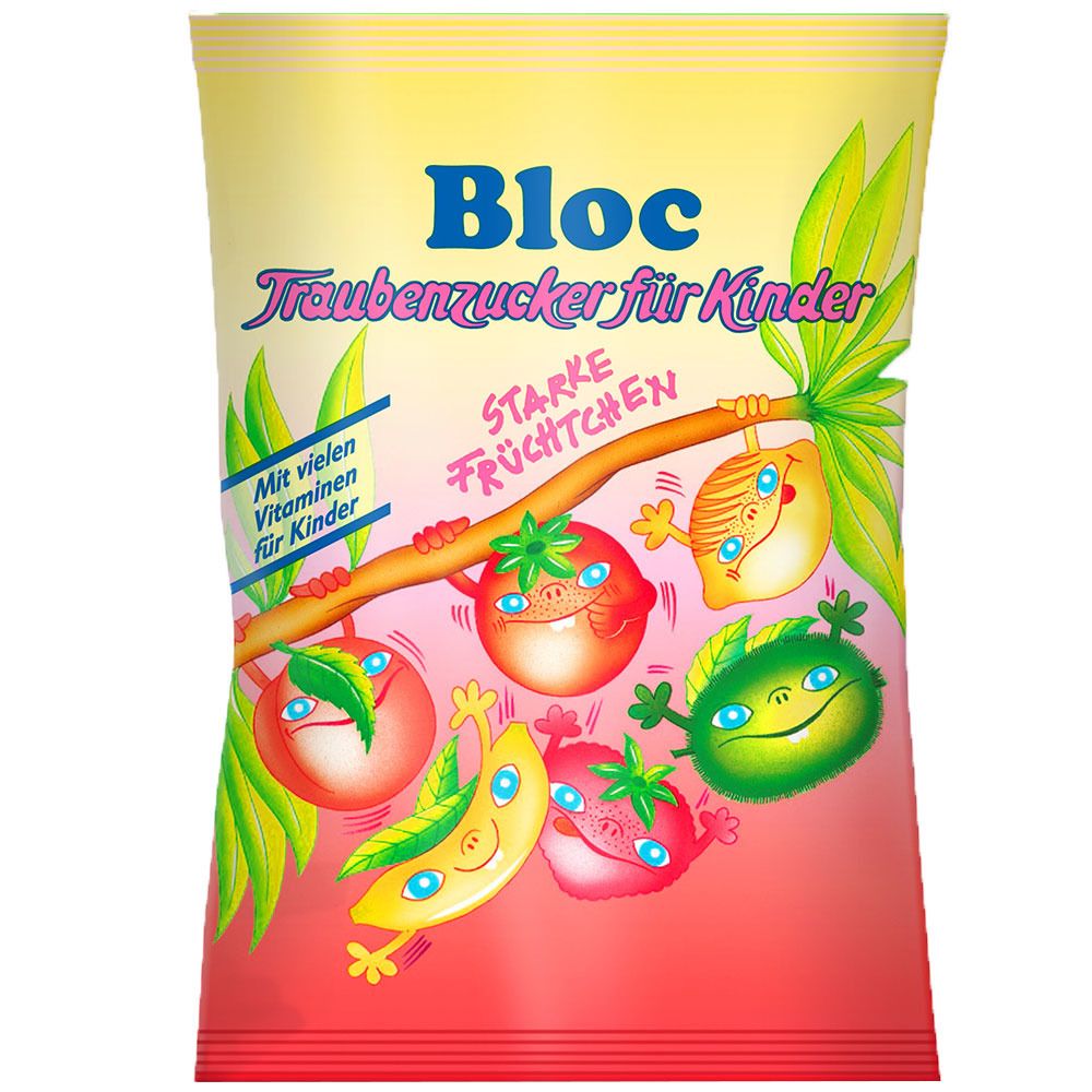 Bloc® Dextrose enfants petits fruits forts