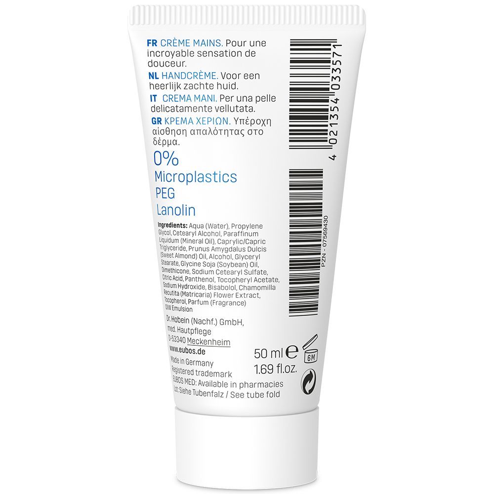 EUBOS® Basic Care Crème pour les mains