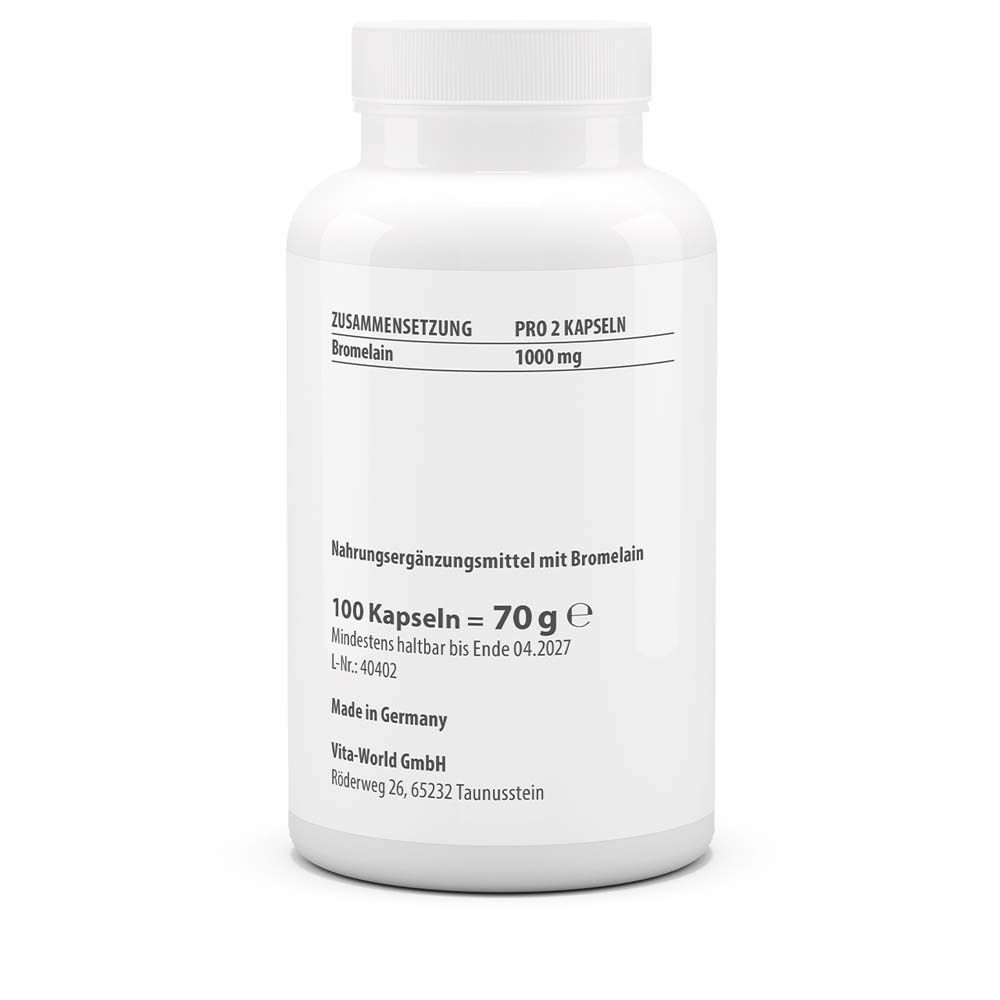 Dos du flacon blanc. Contient des informations sur les ingrédients, le dosage et le fabricant.