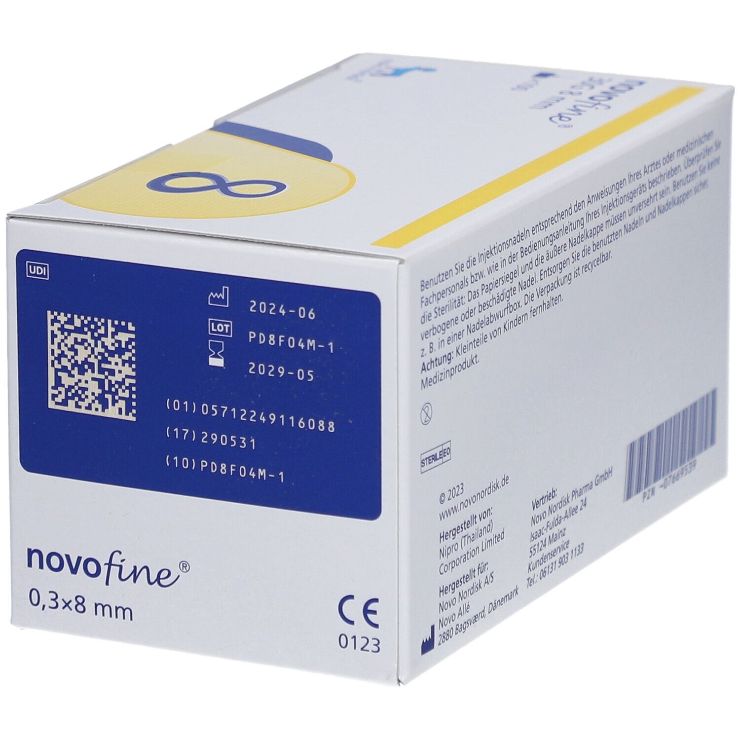 NovoFine® 8mm 30g TW Injektionsnadeln