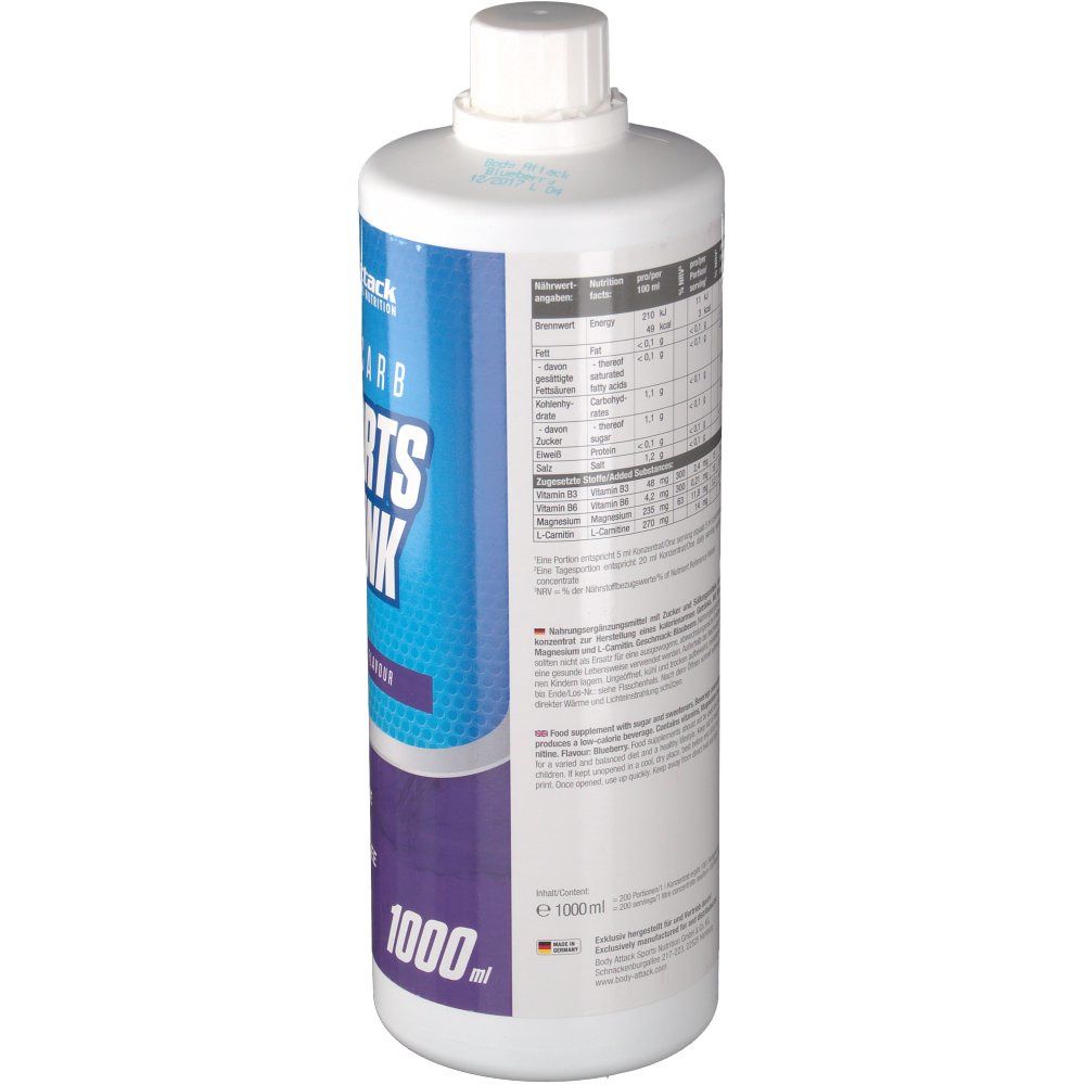 LOW CARB Sports Drink blueberry
