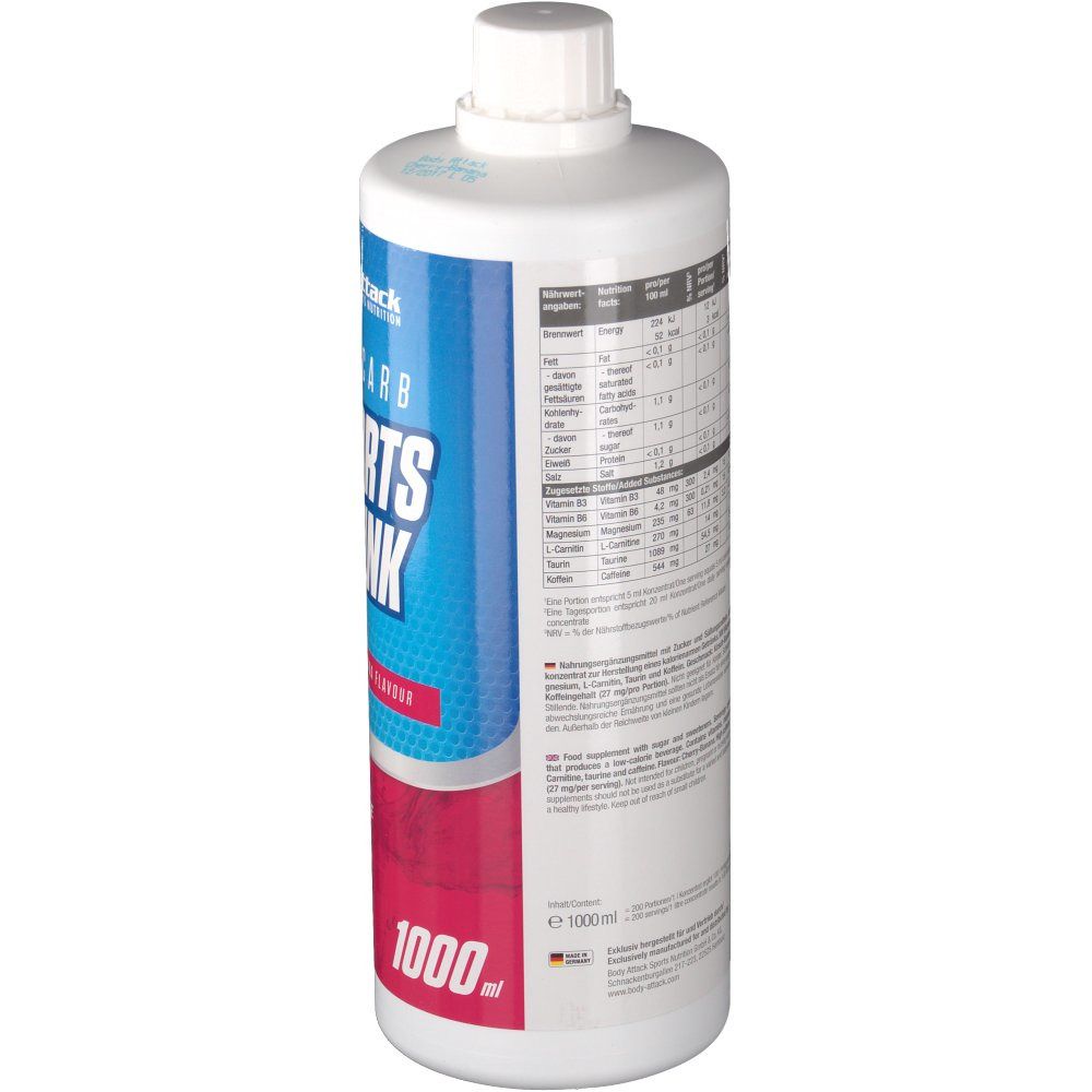 LOW CARB Sports Drink cherry-banana