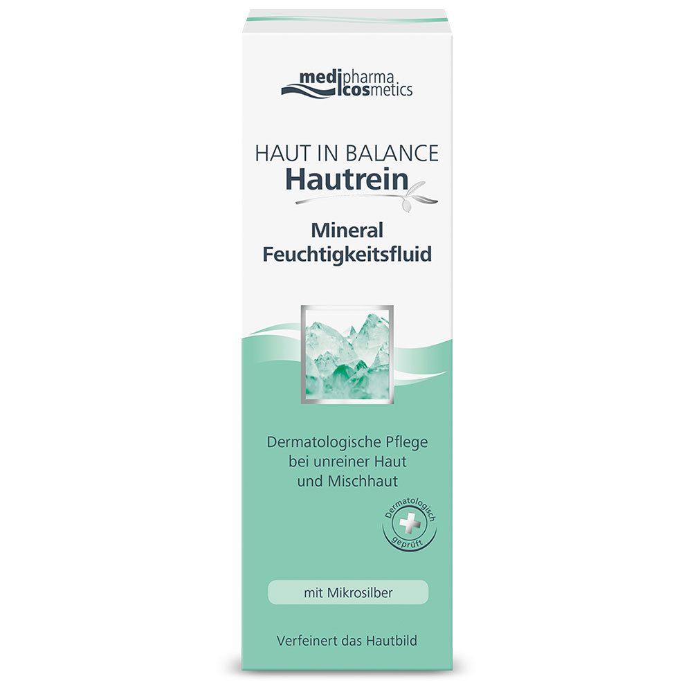 medipharma cosmetics Haut in Balance Hautrein Mineral Fluide hydratant