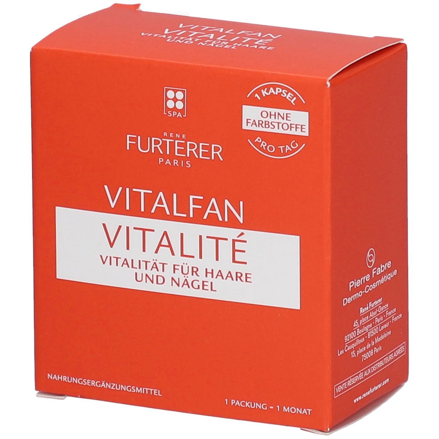 RENE FURTERER VITALFAN Vitalité Cheveux et ongles