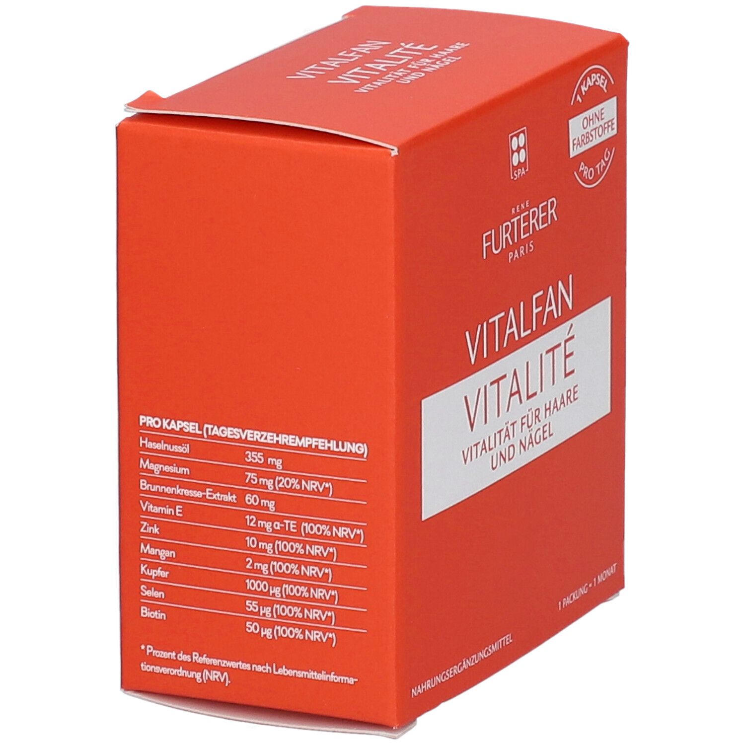 RENE FURTERER VITALFAN Vitalité Cheveux et ongles