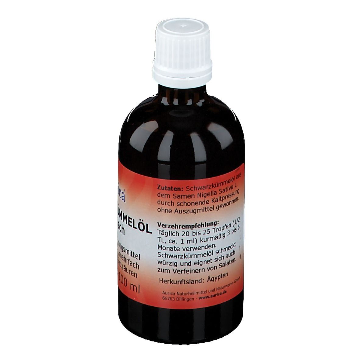 Aurica® Huile de cumin noir égyptien