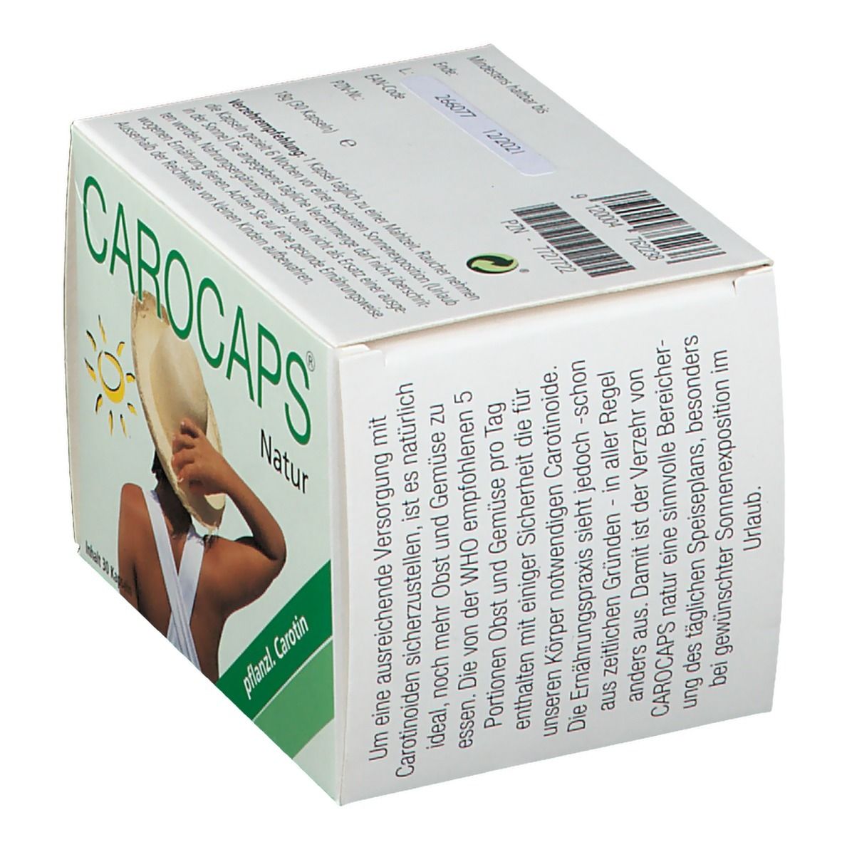 Carocaps® 50 Natur Kapseln