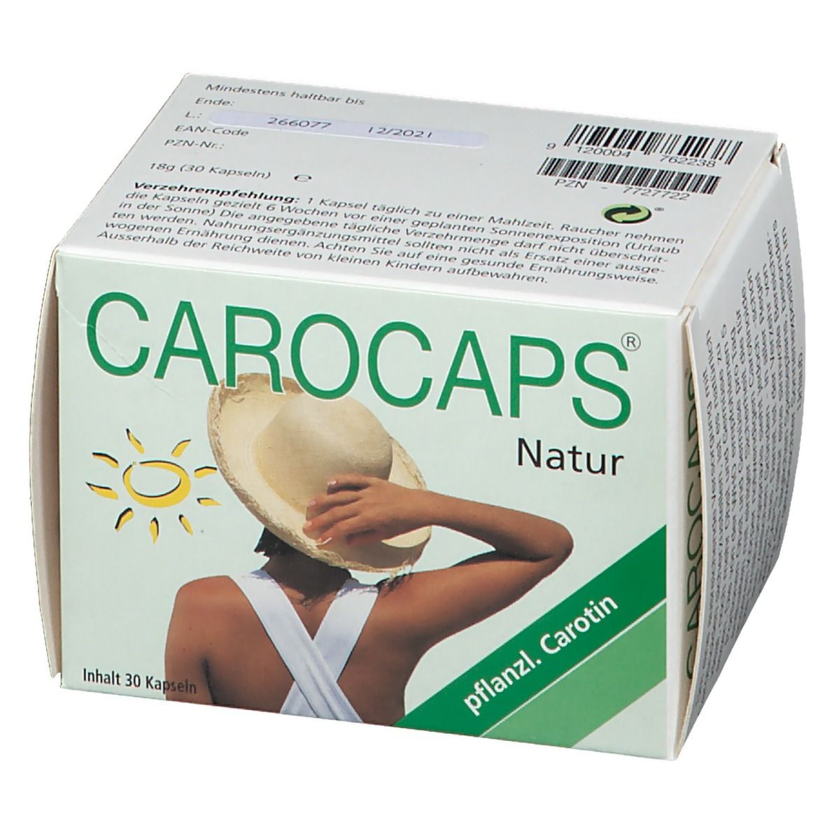 Carocaps® 50 Natur Kapseln