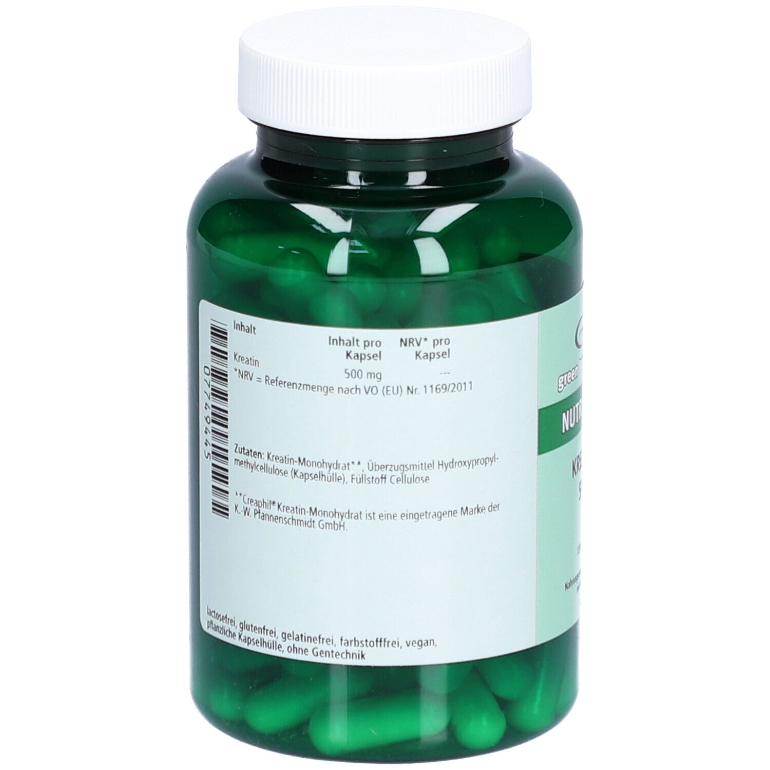 green line NUTRITHEKE Kreatin 501
