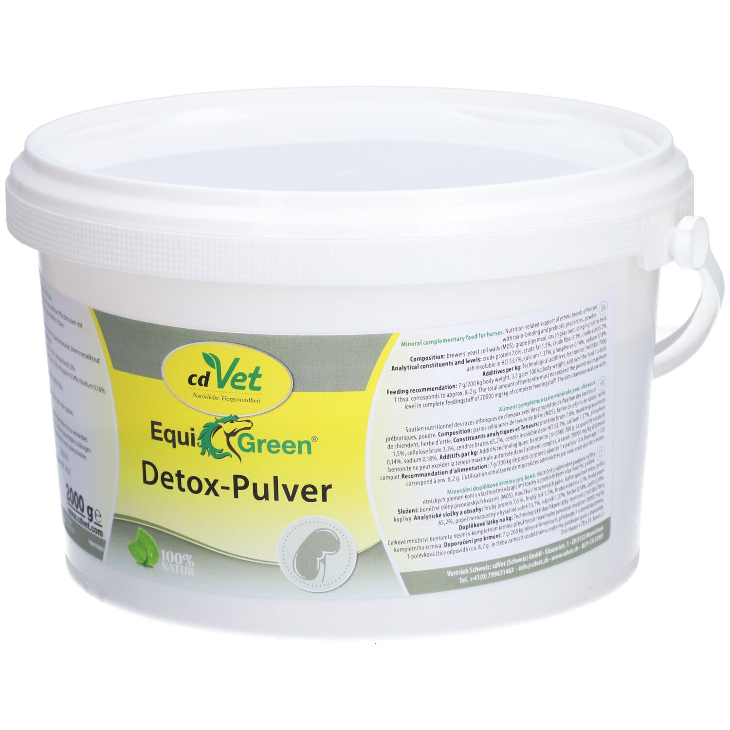 cd Vet EquiGreen® Detox-Pulver