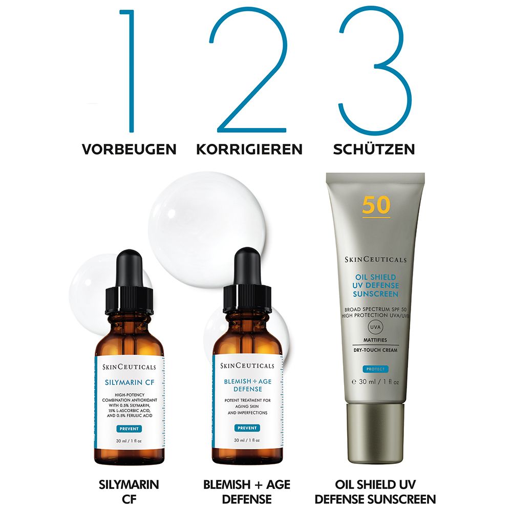 SkinCeuticals BLEMISH + AGE DEFENSE, Serum für unreine und zu Akne neigende Haut mit Anti-Age-Effekt