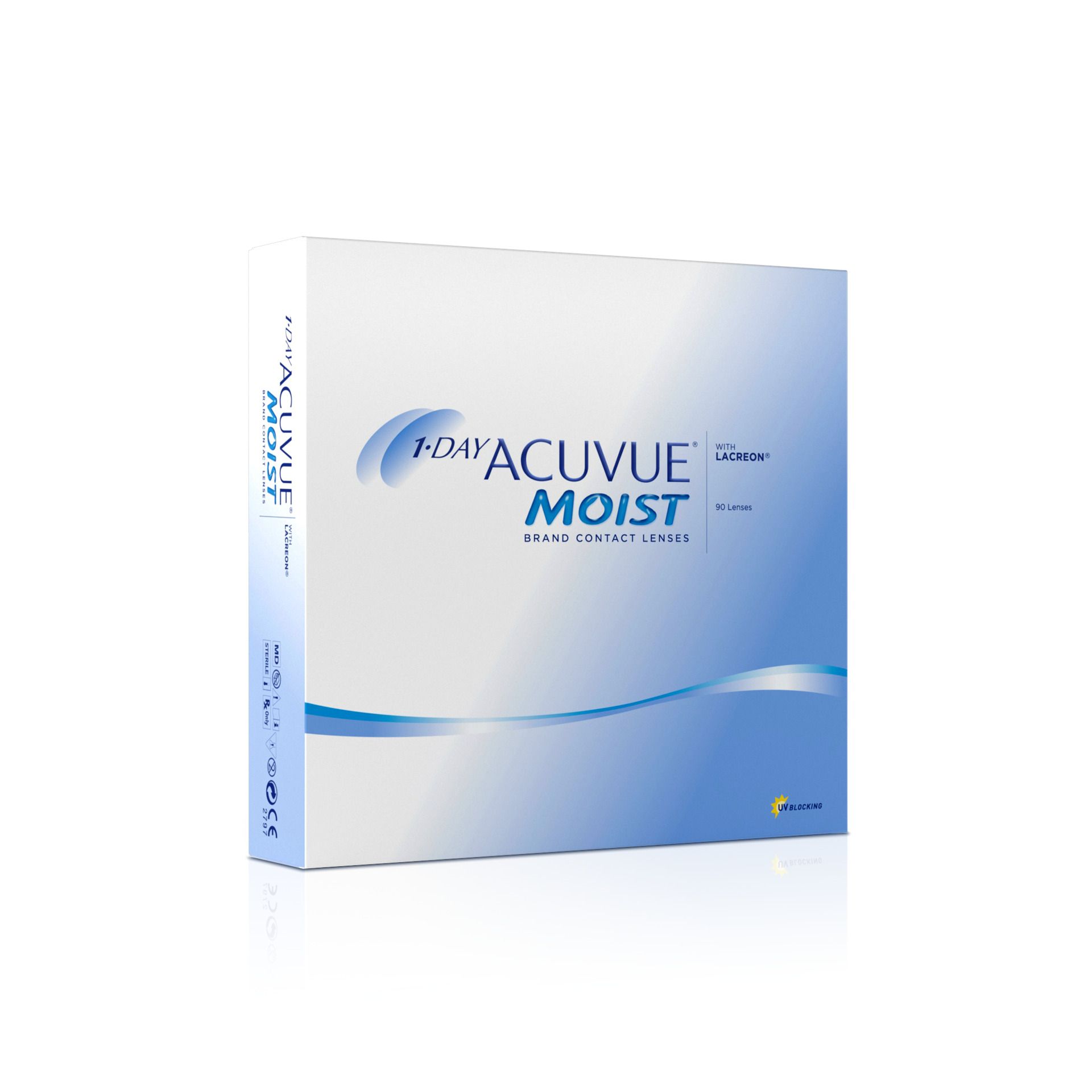 1-DAY ACUVUE® MOIST® BC 9.0 DPT -5,25