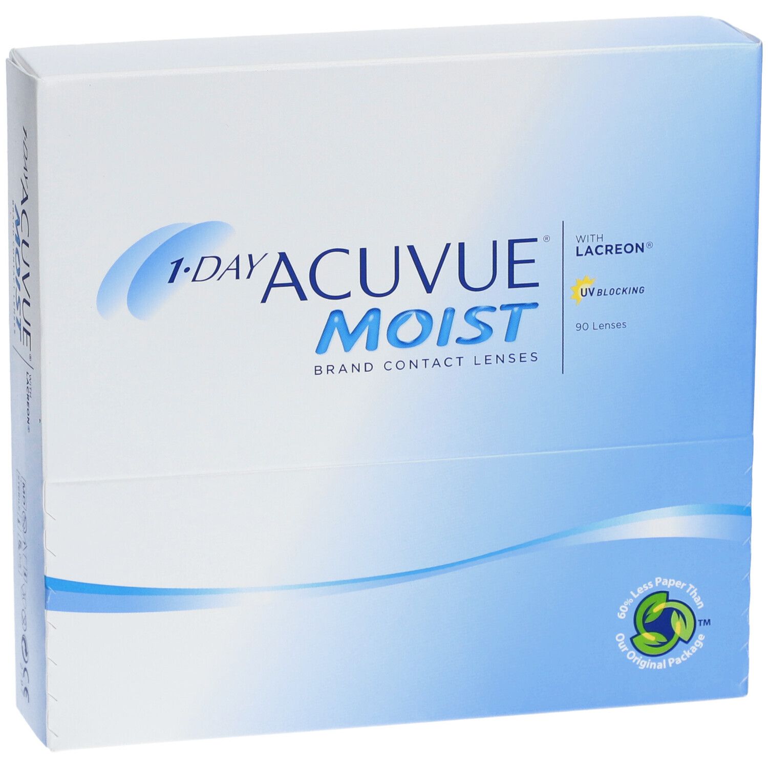 Acuvue® 1-Day Moist mit Lacreon® Basiskurve 8.5 Tageslinse