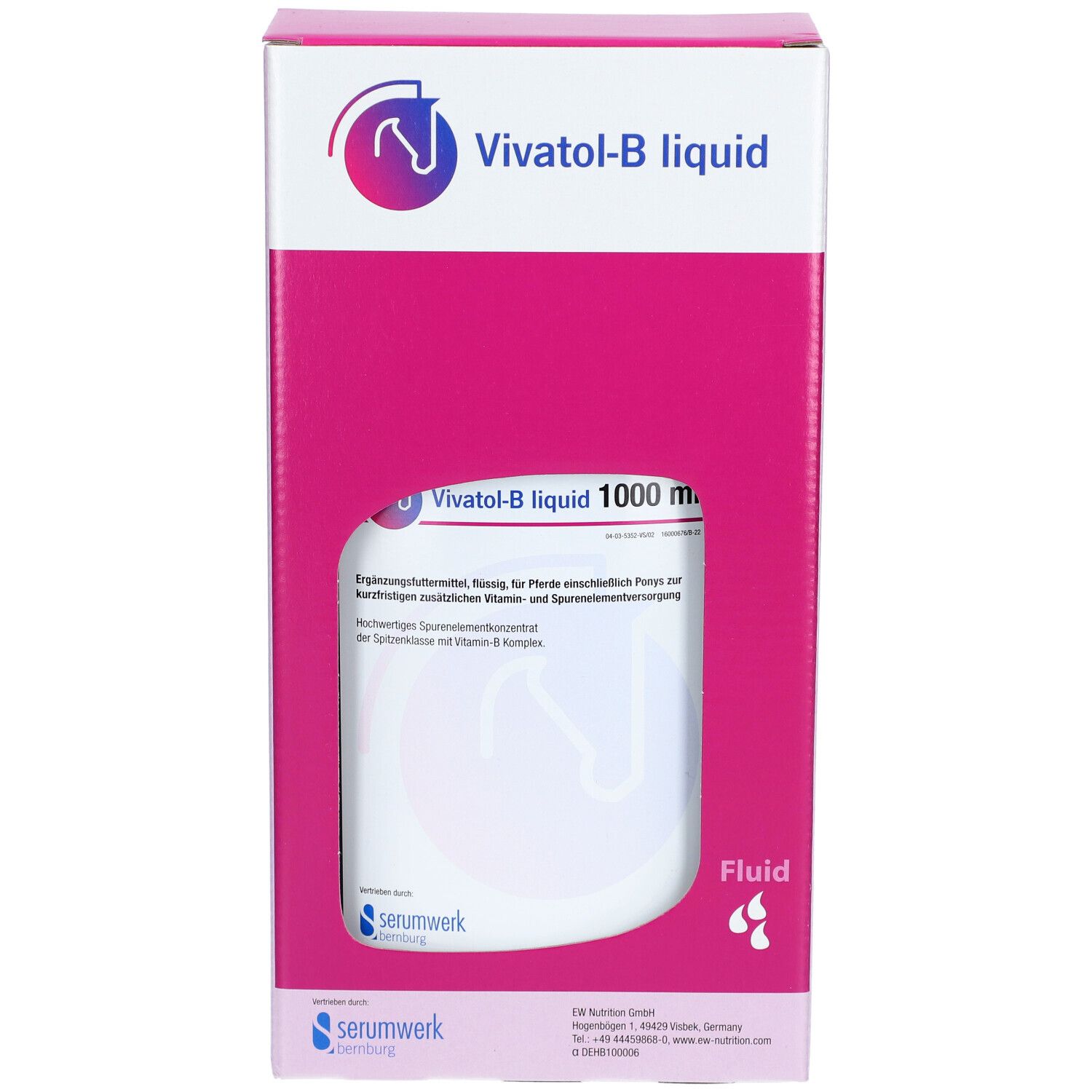 medihorse VIVATOL-B liquid pour cheval