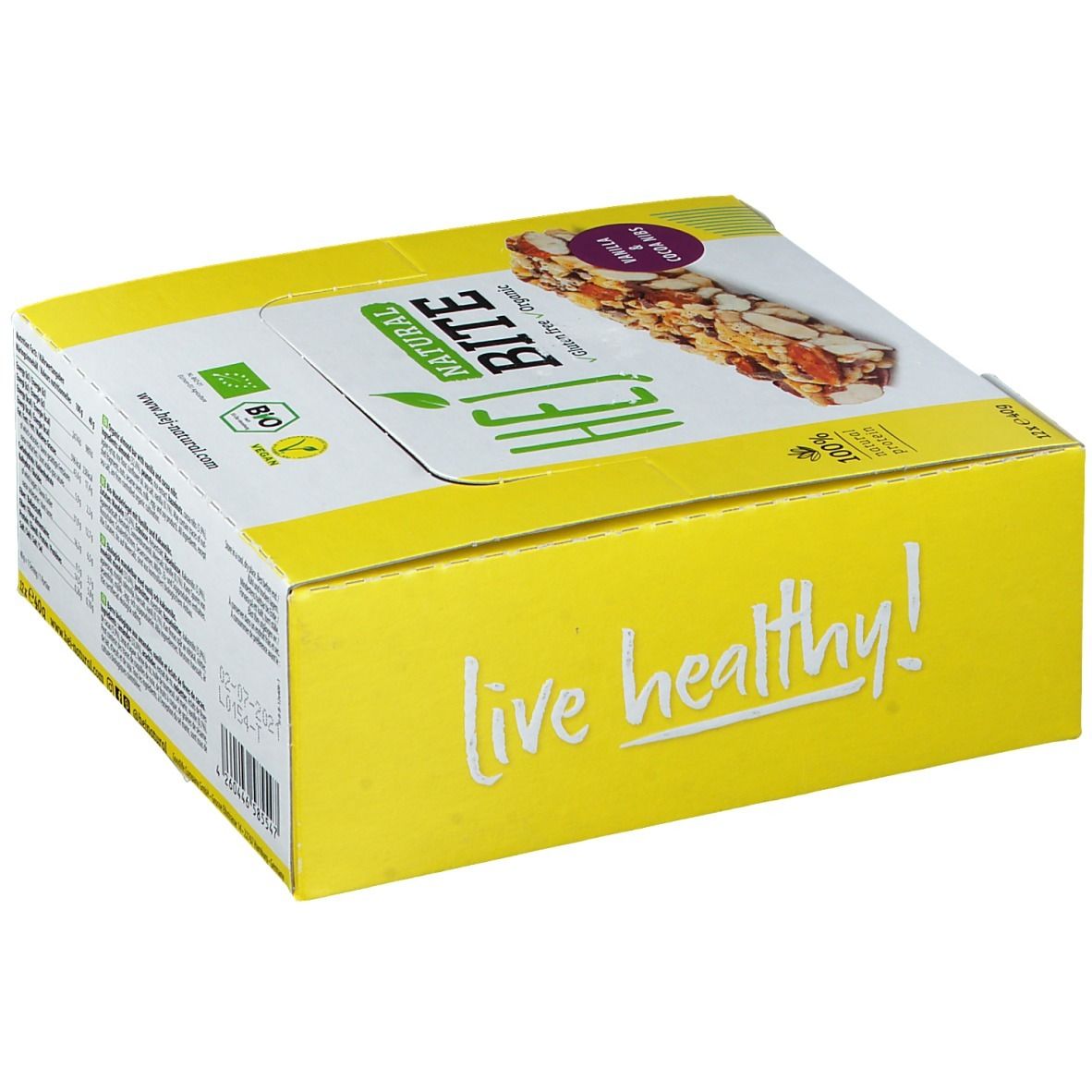 Hejbar Natural Bite Vanilla & Cocoa Nibs