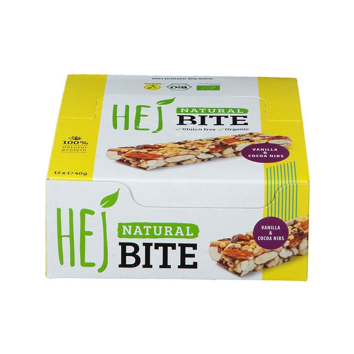 Hejbar Natural Bite Vanilla & Cocoa Nibs